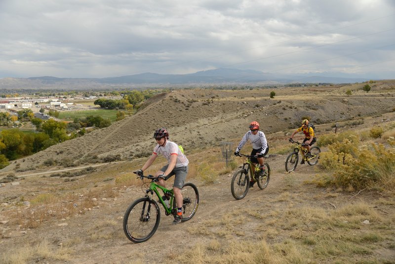Krabbe Mountain Bike Trails Mountain Bike Trail, Montrose, Colorado