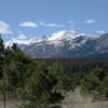 Out in the middle of the USAF Academy somewhere. Great views of Pikes Peak and the Rampart Range the whole way!
