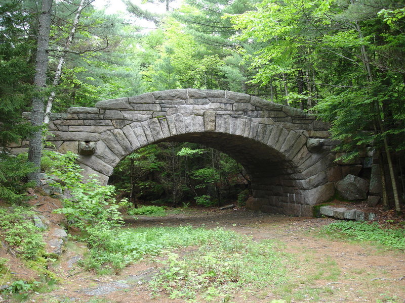 Carriage Road bridge, Acadia National Park.