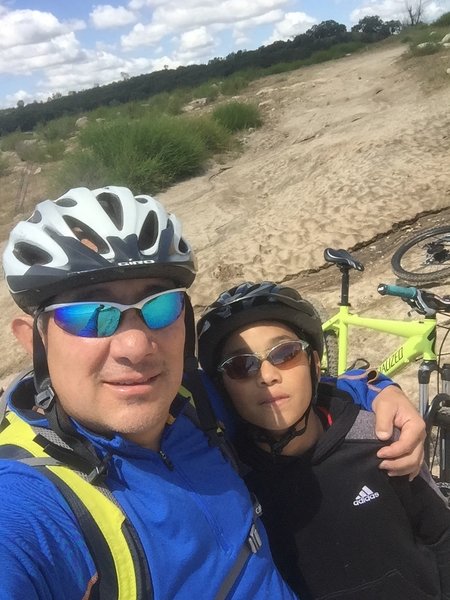 Our first trail together... Too much fun!!
