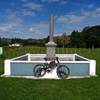 The Kaitieke First World War Memorial at the end of the trail.