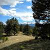 Scenic overlook toward Pikes Peak