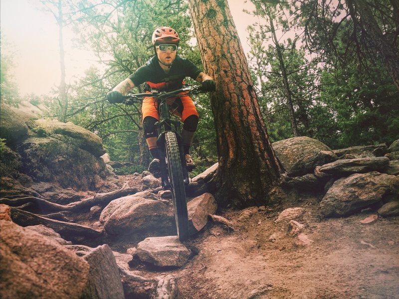 evergreen mountain bike trails