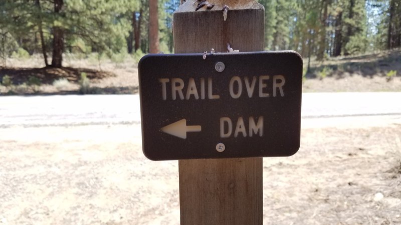 Follow signs for trail.