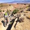 Having a blast on the JEM trail network in Utah. Rider: Zach Bryan. Behind the camera: Susan Bryan
