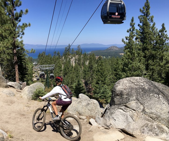 heavenly mountain biking