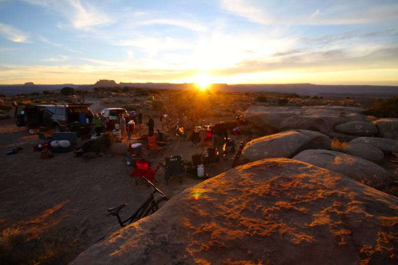 Night two of our three-day White Rim itinerary. My favorite campsite of ...