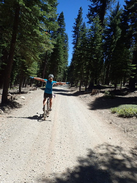 Climbing the 06 Road.