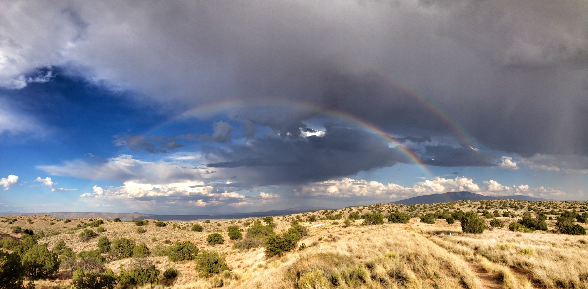 Rain over New Mexico