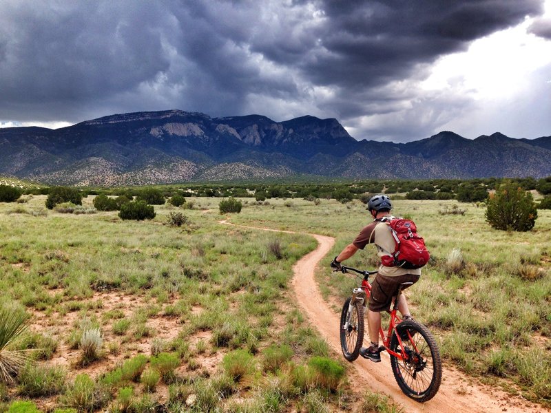 sandia peak mountain biking