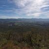 This is the view from the old fire tower on Kennedy Peak. The river below is the South Fork of the Shenandoah River.