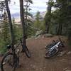 Overlook of Camp Hale/Hwy 24 along Colorado Trail Segment #8 (Crane Park to Camp Hale)