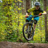 Popping into a corner on Feedback at Swan Creek Park, WA.