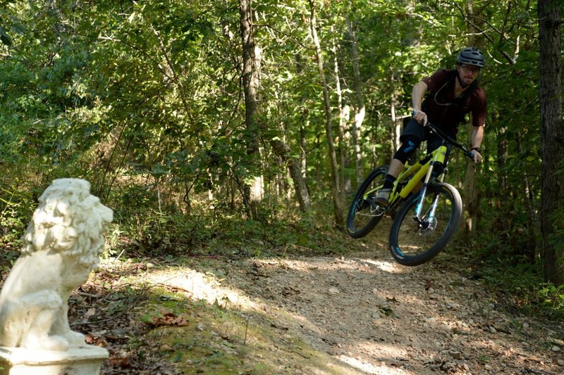 The Back 40 Loop Complete Ride Mountain Bike Trail, Bella Vista, Arkansas