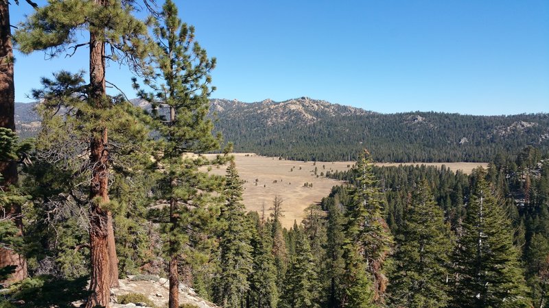 Leaving Big Meadow fire road climb