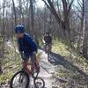 Boonville Bike Club members shredding the trail!