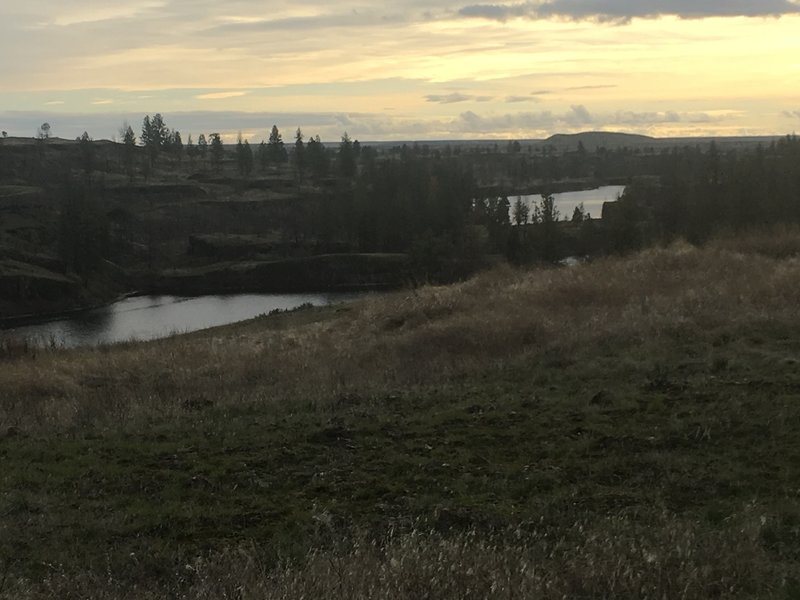 Fishtrap Lake from the trail