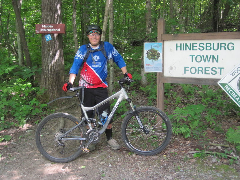 Maiden Mountain Bike Trail, Hinesburg, Vermont