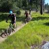 McCall Composite MTB team finding the flow.