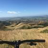 The Mt. Williams Trail offers gorgeous overlooks of the rolling hills of San Jose City.