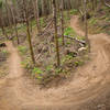 Sweeping berms, jumps, and lots of flow make Derailed a fun rip.