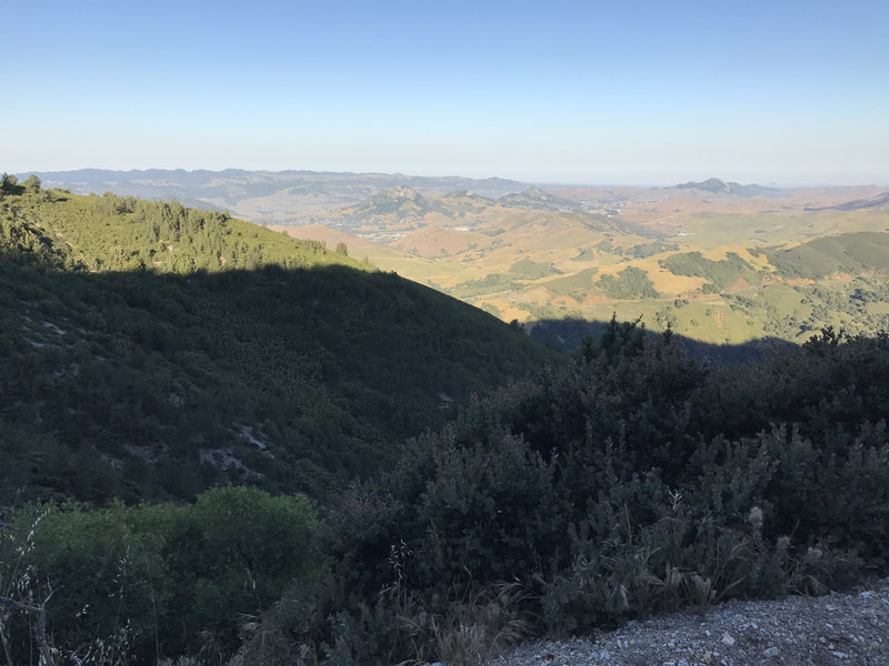 Inter-Garrison Rd to Kyle's Bench loop.
