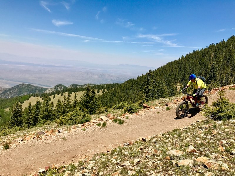 Fat bikes, fast speeds and fantastic vistas! What more could you want?