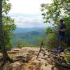 Spectacular view from atop Black Mountain.