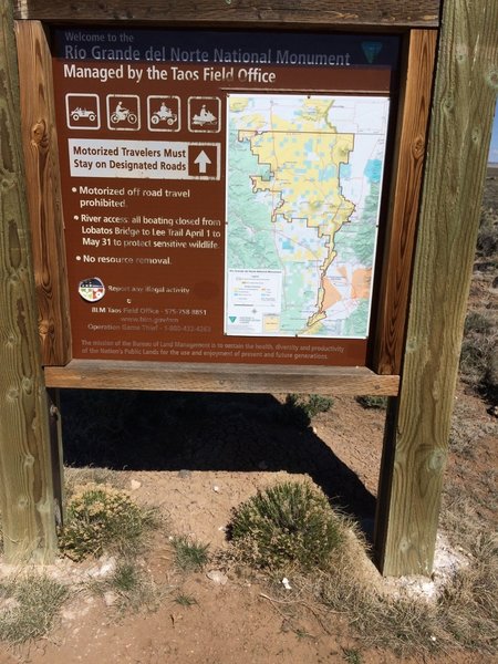 Trail Map.