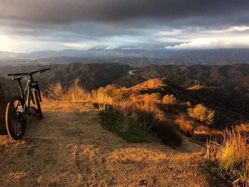 La Tuna Canyon Trail Mountain Bike Trail, Burbank, California