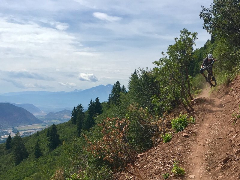 Grandstaff Trail Mountain Bike Trail Glenwood Springs Colorado