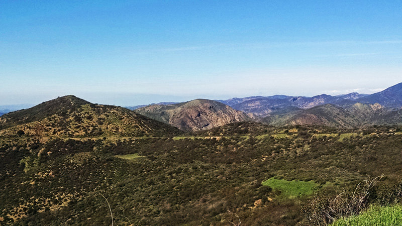 Santiago Truck Trail to Old Camp