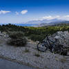 Cretian coastline from the hills above Agios Nikolaos