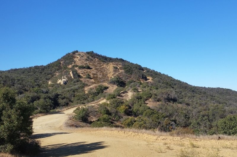 Calabasas Peak Mtwy Mountain Bike Trail, Topanga, California