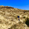Riding down Sidewinder on a beautiful fall day.