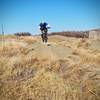 Getting a little air at Rhyolite Regional Park.
