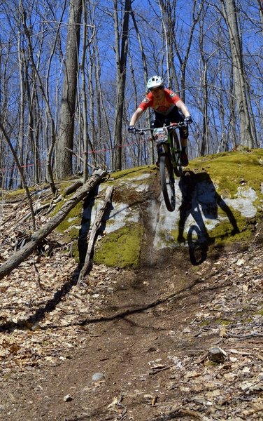 Little Canaan Trail - steep roll or drop!