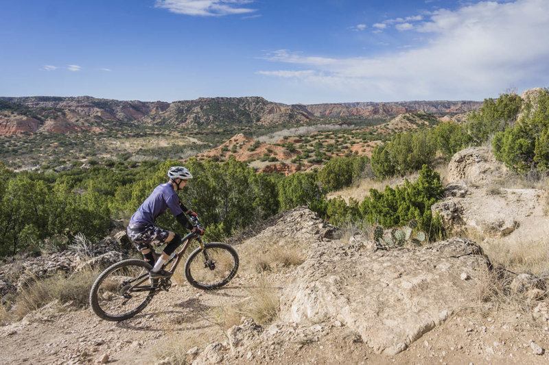 Rock Garden offers a technical descent as well as awesome views of the ...