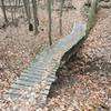1 of many bridges on Galloping Gert and this side of the park. They all have expanded metal sheets on them for traction over Trex decking.