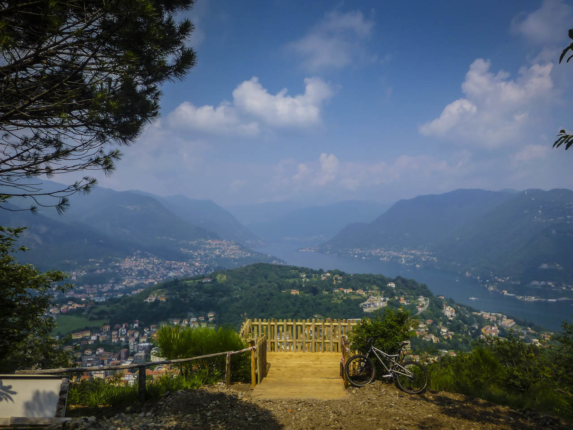 parco regionale spina verde di como monte olimpino