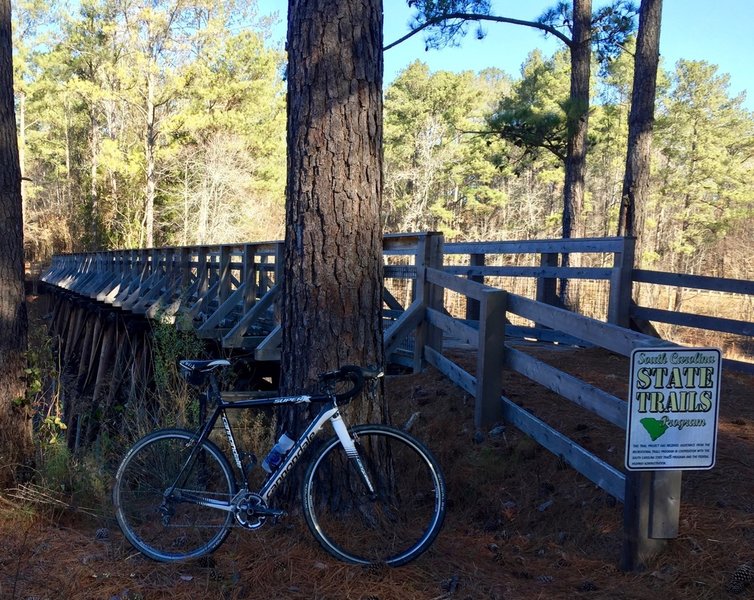 Savannah Valley Railroad Mountain Bike Trail, McCormick, South Carolina