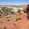 Riding the Western Rim Trail in Rabbit Valley, Colorado
