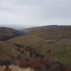 View of North West Canyons from the road peak
