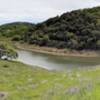 View from the back of Calero Reservoir (on a somewhat cloudy day)