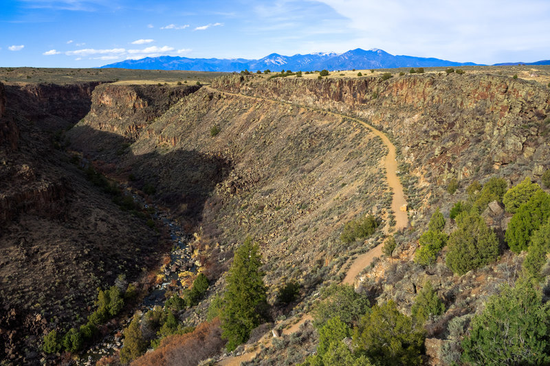 Upper section of the Slide Trail.