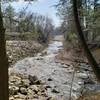 Downstream view from disk golf crossing