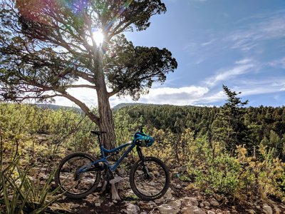 sandia peak mountain biking