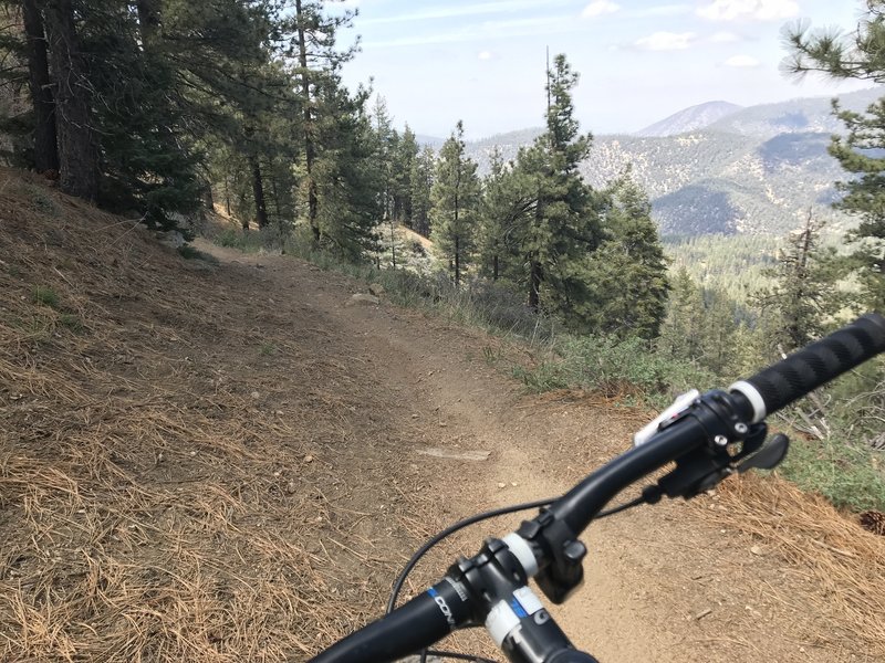 Lots of viewpoints on trail
