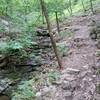 The Ledges trail has a few challenging sections.