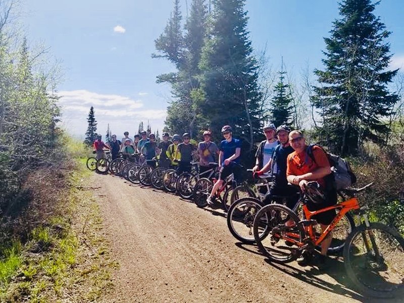 Monumental Jackpot of Descent Mountain Bike Trail, Hansen, Idaho